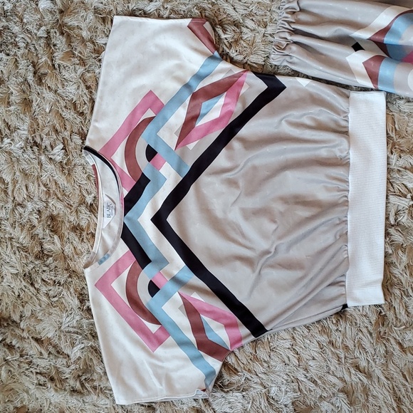 Vintage Blair Warren PA geometrical top and dress set - Picture 6 of 16